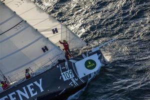 Old Pulteney approaching Tasman Island on Day 4 - 2013 Rolex Sydney Hobart photo copyright  Rolex/Daniel Forster http://www.regattanews.com taken at  and featuring the  class