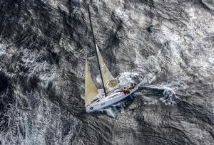 Pretty Fly III cresting the big seas passing Tasman Island - 2013 Rolex Sydney Hobart photo copyright  Rolex/Daniel Forster http://www.regattanews.com taken at  and featuring the  class