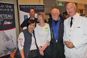 Greg Newton won the major prize of the trip to New Caledonia. Delegates and the Consul himself were on hand to make the presentation. - 2013 Beneteau Cup photo copyright  John Curnow taken at  and featuring the  class