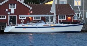 Hallberg Rassy 55 - beam view photo copyright  SW taken at  and featuring the  class