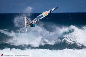 Levi Siver tweaking it - JP Aloha Classic PWA World Tour 2013 photo copyright  Crowther / PWA World Tour http://pwaworldtour.com/ taken at  and featuring the  class