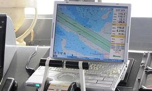 NOAA electronic chart photo copyright  SW taken at  and featuring the  class