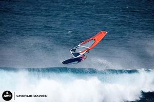 Neil Turpin shows why he made the final last year - JP Aloha Classic 2013 photo copyright  Charlie Davies / AWT http://americanwindsurfingtour.com/ taken at  and featuring the  class