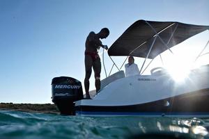 Quicksilver 605 Sundeck model photo copyright Collins Marine taken at  and featuring the  class