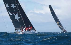 Giacomo and Beau Geste head for for Hobart - 2013 Rolex Sydney Hobart Race photo copyright Crosbie Lorimer http://www.crosbielorimer.com taken at  and featuring the  class