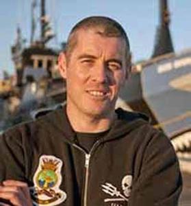Sea Shepherd Australia Managing Director, Jeff Hansen photo copyright Sea Shepherd Conservation Society - copyright http://www.seashepherd.org taken at  and featuring the  class