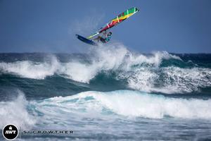 Sean Aiken - Aloha Classic Youth Title 2013 photo copyright Si Crowther / AWT http://americanwindsurfingtour.com/ taken at  and featuring the  class