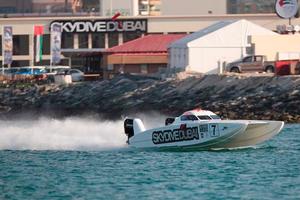 2013 UIM Skydive Dubai XCAT World Series Round 7 DUBAI Grand Prix - Skydive Dubai photo copyright Raffaello Bastiani / WPPA http://raffaellophoto.com/ taken at  and featuring the  class