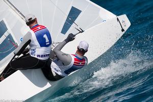 Nassau, Bahamas 7 dec 2013
Star Sailors League Finals
Xavier Rohart  FRA-Pierre-Alexis PonsotFRA
Photo: Â©SSL/Carlo Borlenghi photo copyright Carlo Borlenghi / www.carloborlenghi.com taken at  and featuring the  class