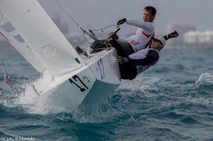 Nassau, Bahamas 7 dec 2013
Star Sailors League Finals
Mateusz Kusznierewicz POL-Dominik Zycki POL
Photo: Â©SSL/Carlo Borlenghi photo copyright Carlo Borlenghi / www.carloborlenghi.com taken at  and featuring the  class