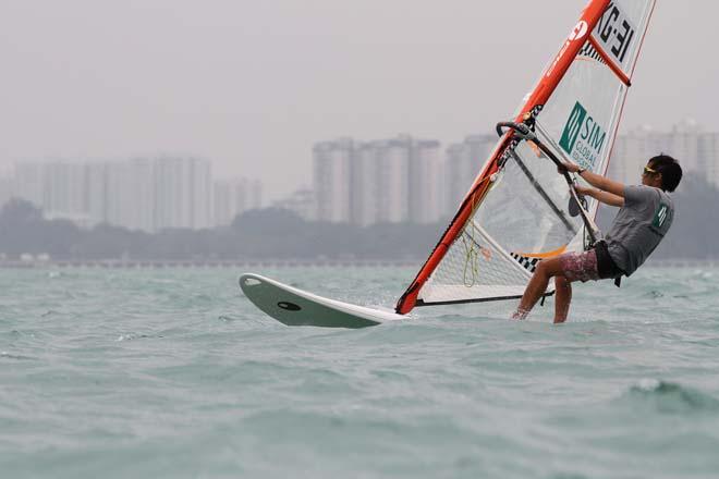 2014 BIC Techno 293 Asian Championships day 2 © Patrik Pollak