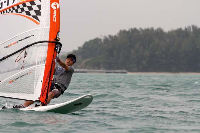 2014 BIC Techno 293 Asian Championships day 2 © Patrik Pollak