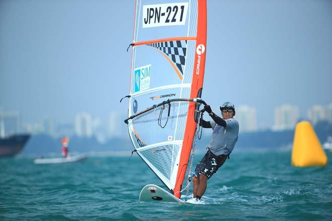 2014 Singapore Open Asian Windsurfing Championships day 3 © Howie Choo