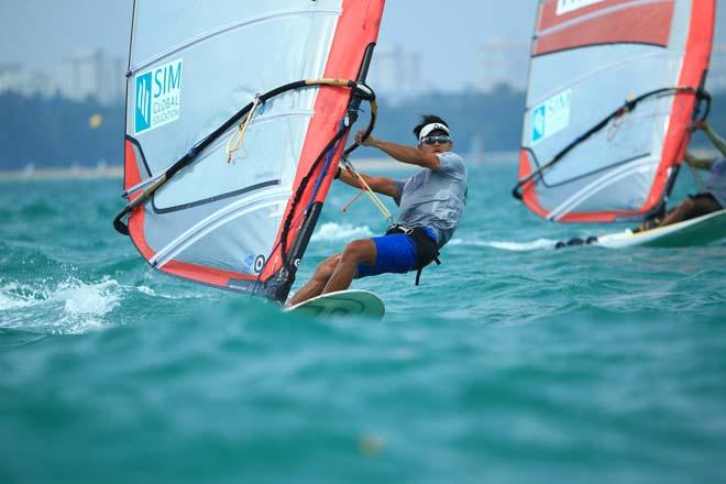 2014 Singapore Open Asian Windsurfing Championships day 3 © Howie Choo