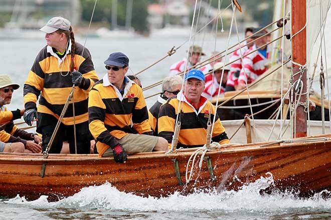 Britannia - Australia Day Regatta - Classic 18fters © Howard Wright http://www.imagephoto.com.au