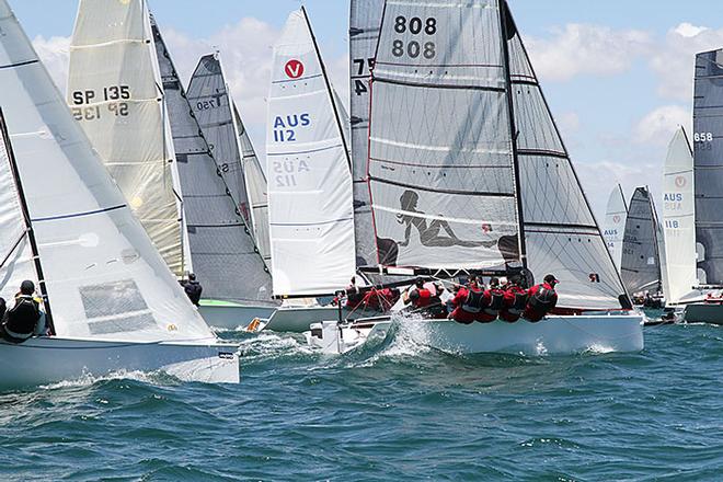 Race One underway - ASBA National Championships 2014 © Teri Dodds http://www.teridodds.com