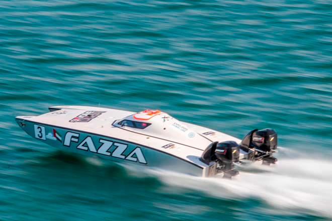 Fazza during the 2013 UIM Skydive Dubai XCAT World Series Round 7 Dubai Grand Prix © Raffaello Bastiani / WPPA http://raffaellophoto.com/