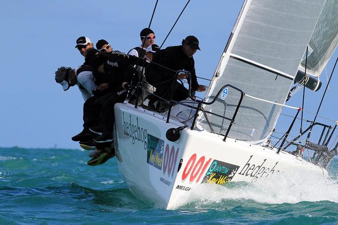 Alec Cutler, hedgehog - Melges 32 Quantum Key West Race Week 2014 - Day 3 © JOY - International Melges 32 Class Association http://melges32.com/