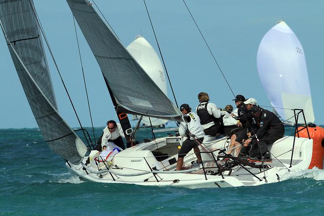 Richard Goransson, Helly Hansen Inga From Sweden - Melges 32 Quantum Key West Race Week 2014 - Day 3 © JOY - International Melges 32 Class Association http://melges32.com/