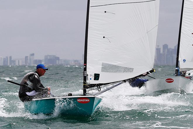 The winner - New Zealand’s Greg Wilcox. - OK Dinghy Interdominion Championship ©  Alex McKinnon Photography http://www.alexmckinnonphotography.com