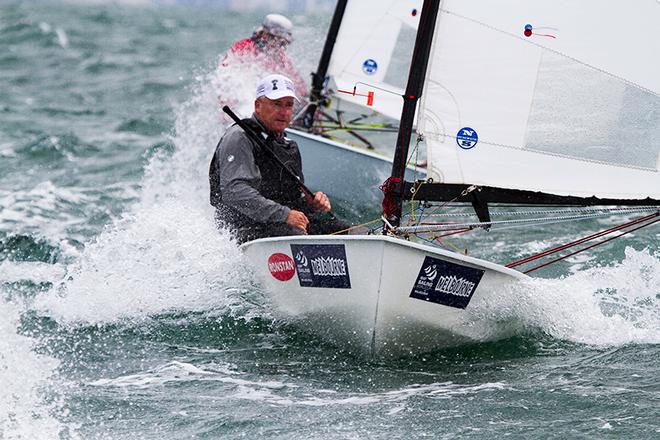 Close competition was a common feature of the OKs... - OK Dinghy Interdominion Championship ©  Alex McKinnon Photography http://www.alexmckinnonphotography.com