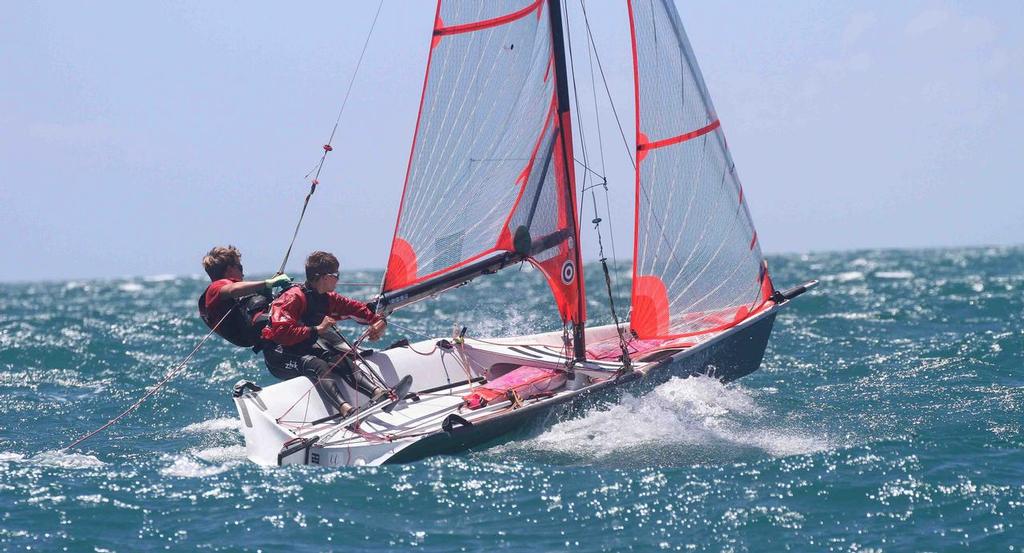 29er NZ Nationals 2014, Murray’s Bay Sailing Club © John Adair