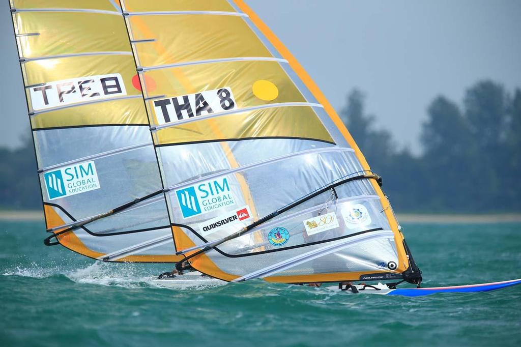 Singapore Open Asian Windsurfing Championship 2014 - Day 2 © Howie Choo