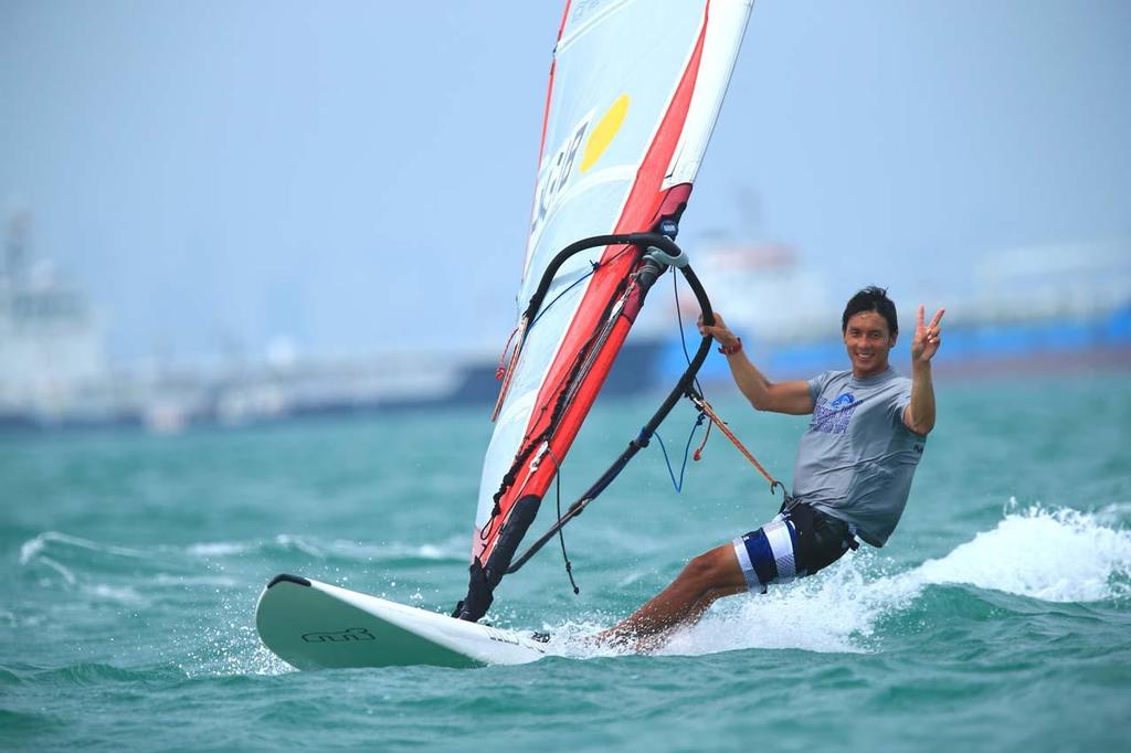 Singapore Open Asian Windsurfing Championship 2014 - Day 2 © Howie Choo