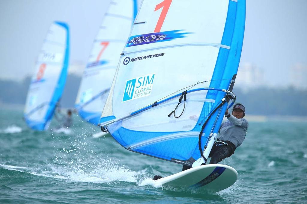 Singapore Open Asian Windsurfing Championship 2014 - Day 2 photo copyright Howie Choo taken at  and featuring the  class