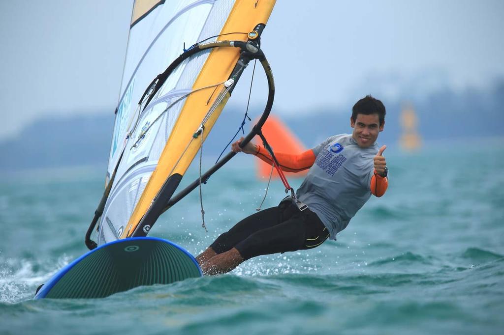 Singapore Open Asian Windsurfing Championship 2014 - Day 2 photo copyright Howie Choo taken at  and featuring the  class