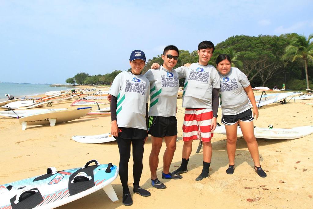 Singapore Open Asian Windsurfing Championship 2014 ©  Icarus Sailing Media http://www.icarussailingmedia.com/