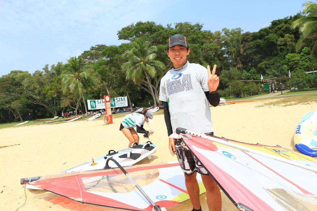 Singapore Open Asian Windsurfing Championship 2014 ©  Icarus Sailing Media http://www.icarussailingmedia.com/