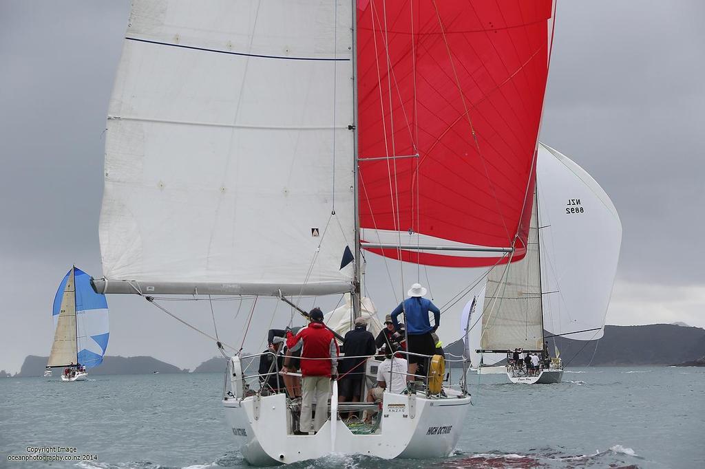  - Day 2, 2014 Bay of Islands Sailing Week photo copyright  Will Calver - Ocean Photography http://www.oceanphotography.co.nz/ taken at  and featuring the  class