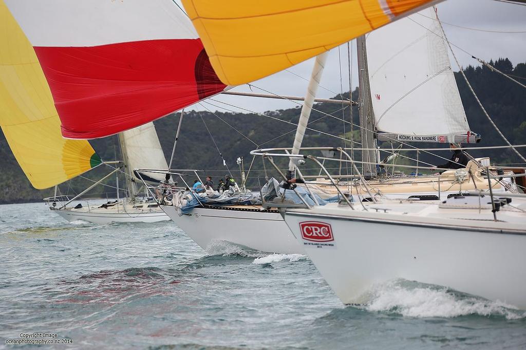  - Day 2, 2014 Bay of Islands Sailing Week photo copyright  Will Calver - Ocean Photography http://www.oceanphotography.co.nz/ taken at  and featuring the  class