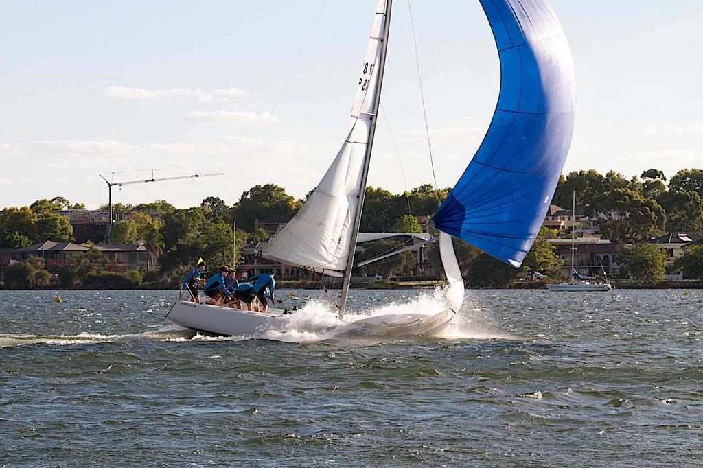 2014 Little Wheel Regatta capsize 2 photo copyright Bernie Kaaks taken at  and featuring the  class