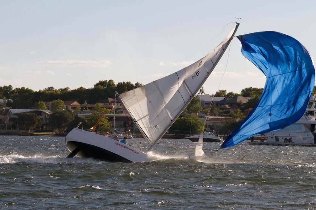 2014 Little Wheel Regatta capsize 5 photo copyright Bernie Kaaks taken at  and featuring the  class