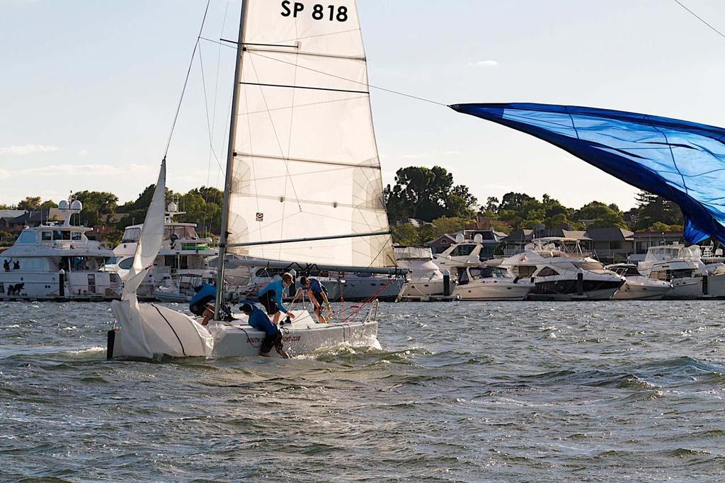 2014 Little Wheel Regatta capsize 10 photo copyright Bernie Kaaks taken at  and featuring the  class