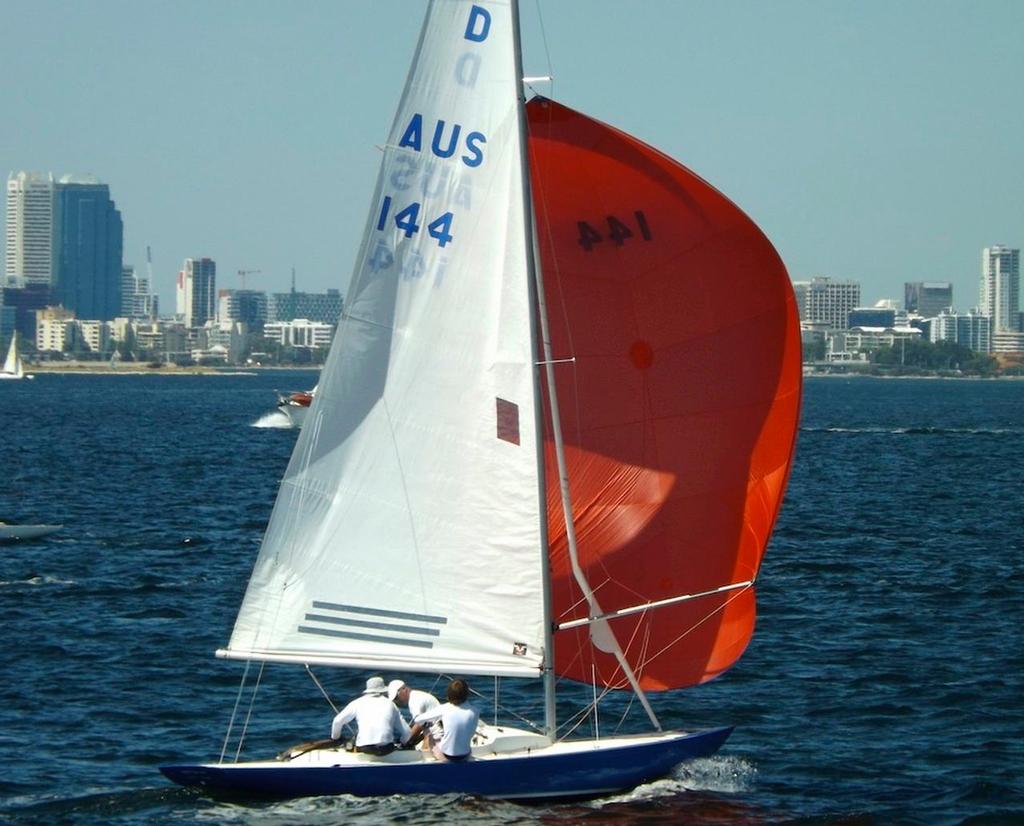 AUS144 Hotspur - Dragon fleet photo copyright Rick Steuart/Jonny Fullerton taken at  and featuring the  class