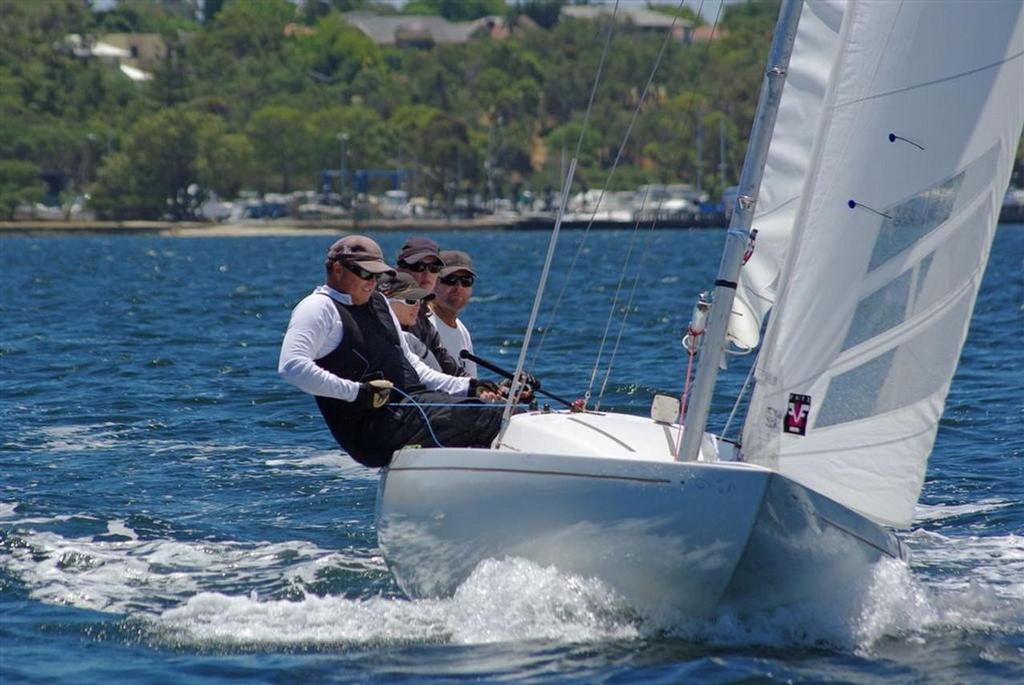 AUS184 Grant Alderson - Prince Philip Cup 2013-14 photo copyright  Rick Steuart / Perth Sailing Photography http://perthsailingphotography.weebly.com/ taken at  and featuring the  class