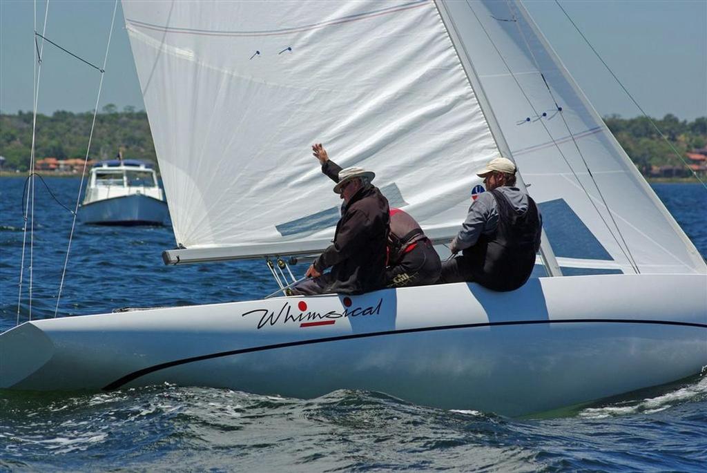 AUS217 Gordon Ingate 3rd overall - Prince Philip Cup 2013-14 photo copyright  Rick Steuart / Perth Sailing Photography http://perthsailingphotography.weebly.com/ taken at  and featuring the  class