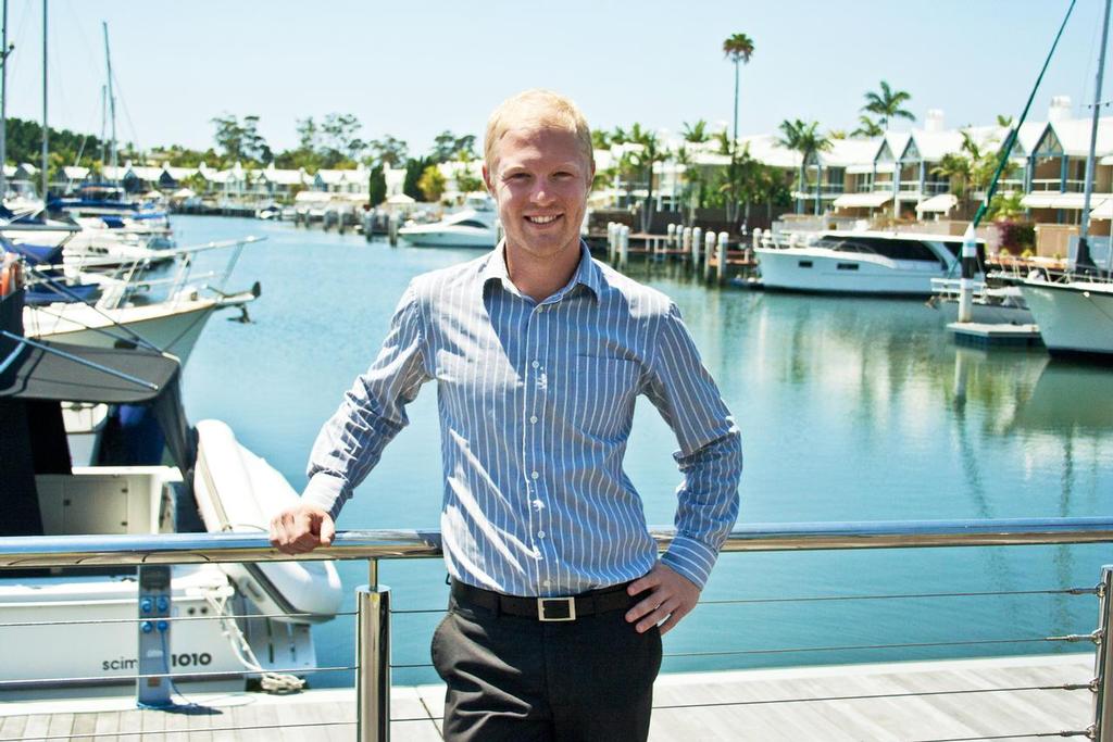 Corey Rattray-Wood - Events Operations Manager photo copyright Sanctuary Cove International Boat Show http://www.sanctuarycoveboatshow.com.au/ taken at  and featuring the  class