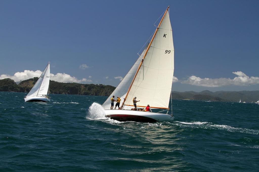 Waiomo - 2014 Tall Ships Regatta, Bay of Islands, NZ photo copyright Steve Western www.kingfishercharters.co.nz taken at  and featuring the  class
