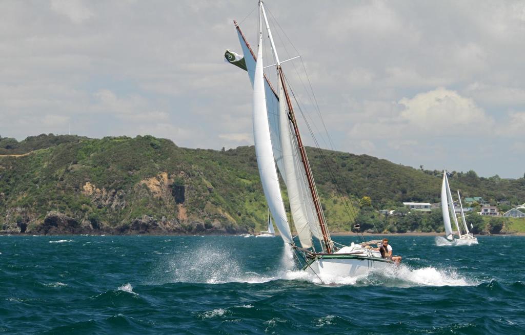 Cora - 2014 Tall Ships Regatta, Bay of Islands, NZ photo copyright Steve Western www.kingfishercharters.co.nz taken at  and featuring the  class