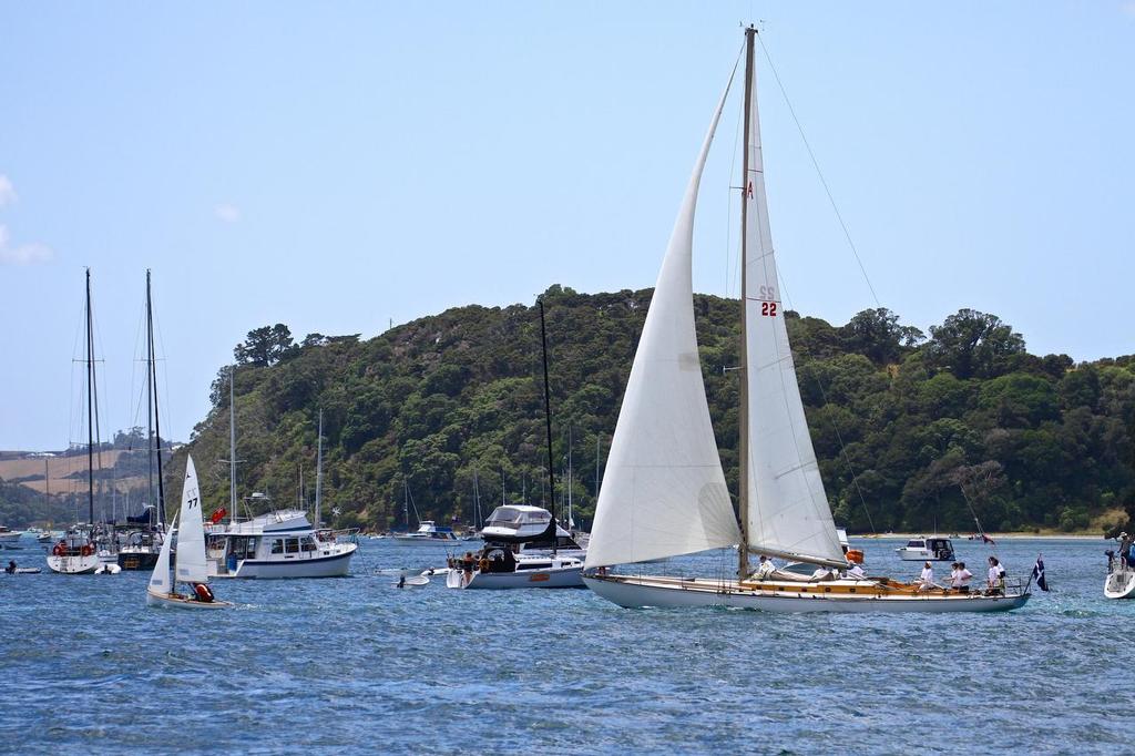 Ranger - 2014 Mahurangi Regatta - Classic Yachts January 25, 2014 photo copyright Richard Gladwell www.photosport.co.nz taken at  and featuring the  class