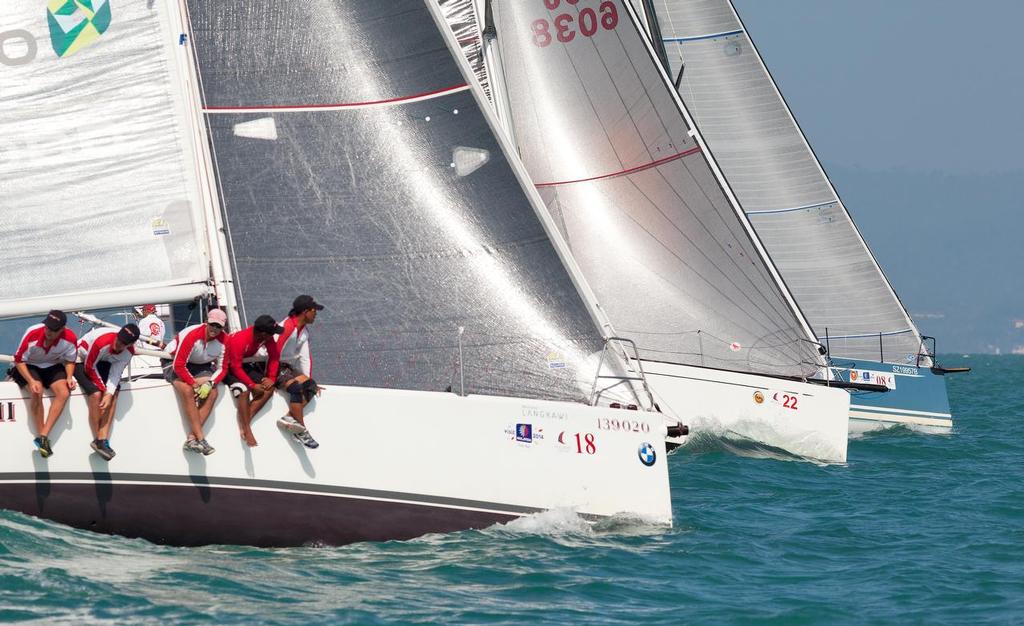 One, two, three, go. Royal Langkawi International Regatta 2014 © Guy Nowell http://www.guynowell.com
