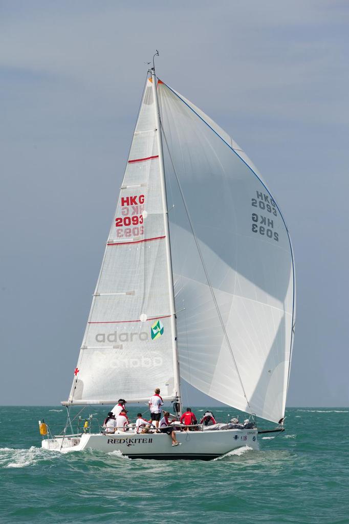 Red Kite. Royal Langkawi International Regatta 2014 photo copyright Guy Nowell http://www.guynowell.com taken at  and featuring the  class