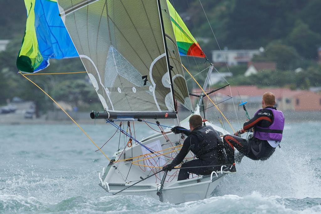 12ft Skiff Interdominions, Day 4, Worser Bay, Wellington, NZ © Garrick Cameron http://www.studio5.co.nz/
