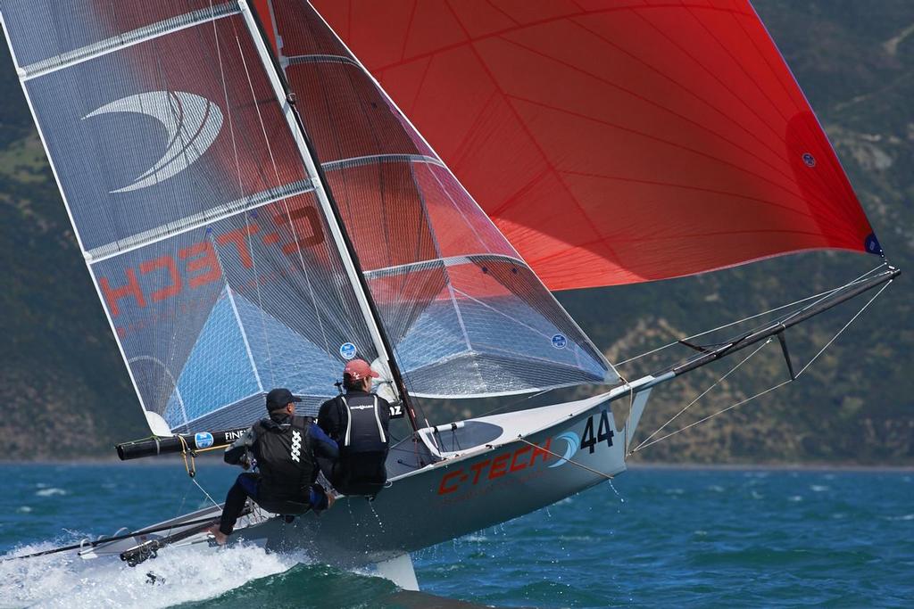 12ft Skiff Interdominions, Day 5, Worser Bay, Wellington, NZ © Garrick Cameron http://www.studio5.co.nz/