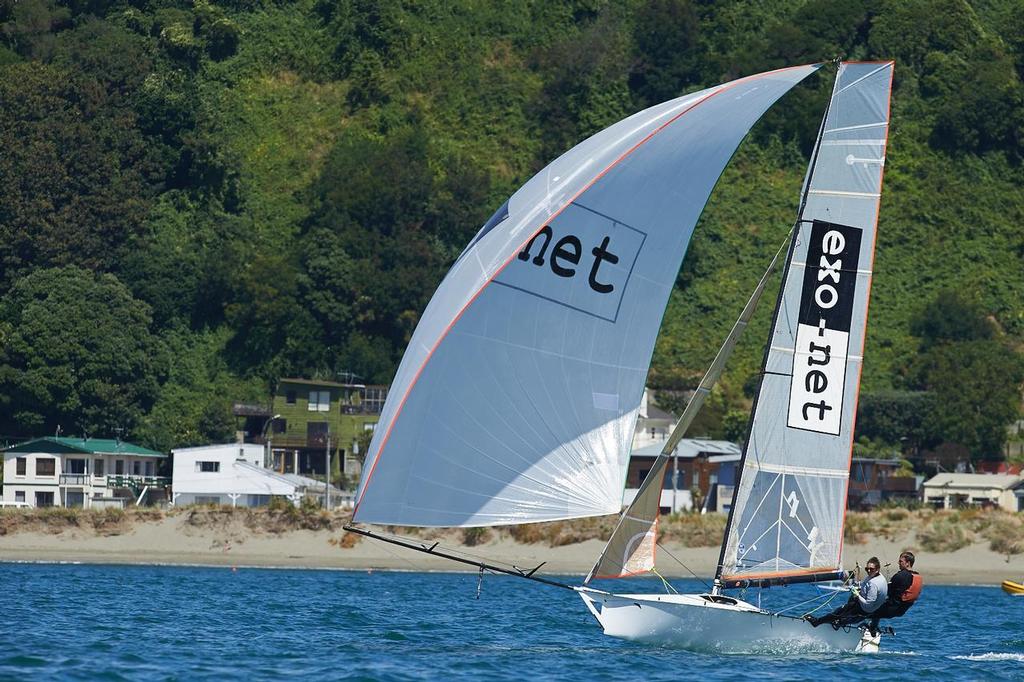 Matt Steven and Emma Berry (NZL) - 12ft Skiff Interdominions, Day 6, Worser Bay, Wellington, NZ © Garrick Cameron http://www.studio5.co.nz/