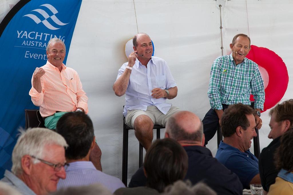 Laughs aplenty from Andrew Plympton, Matt Allen and Victor Kovalenko. - Gant Portsea Cup ©  Alex McKinnon Photography http://www.alexmckinnonphotography.com
